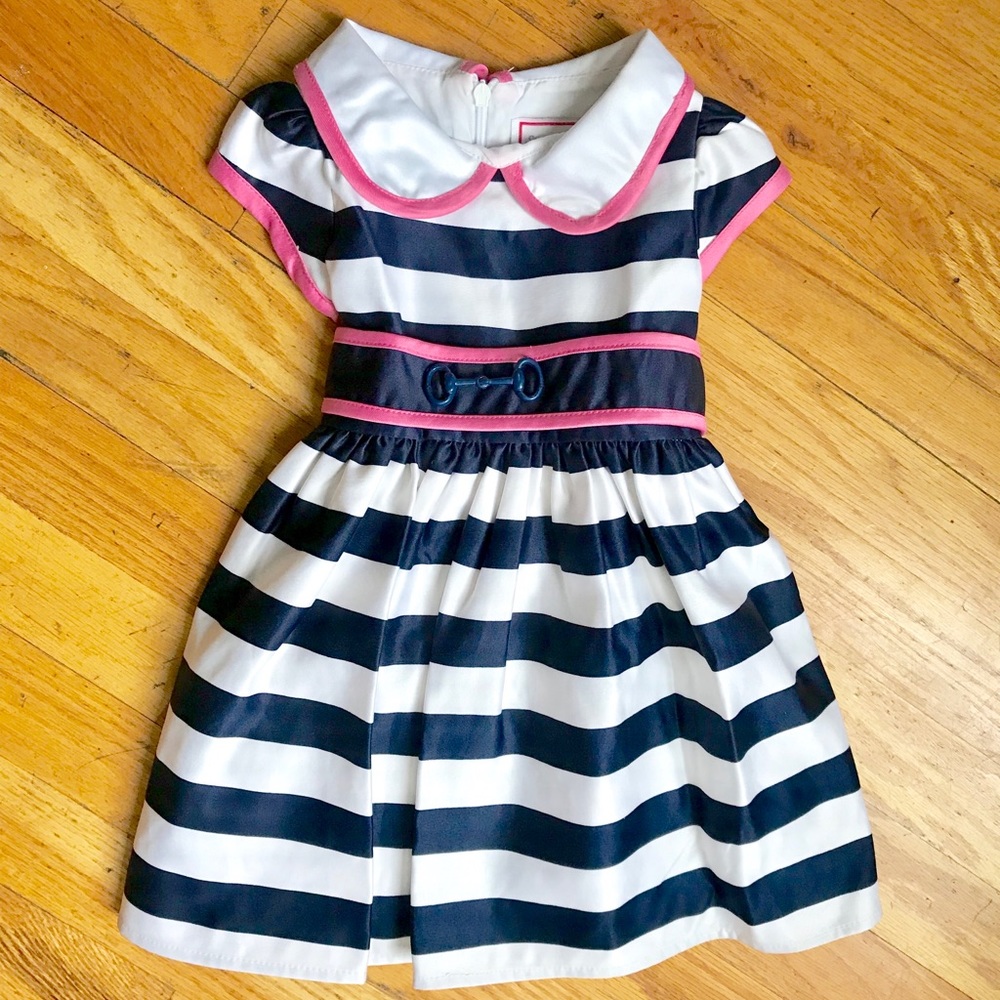 STRIPE LUXURY DRESS - Picture 6 of 7